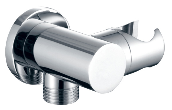 נקודת מים עגולה + מתלה דגם 007 ניקל  