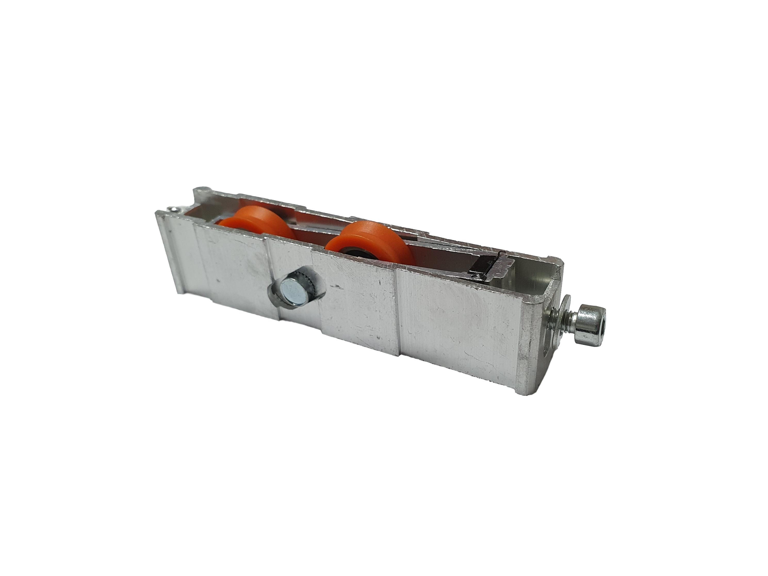 רביעיית גלגלים כפולים לפרופיל 7000 אלומיניום