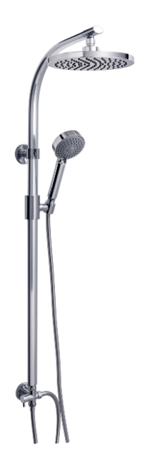 מערכת פינוק משולבת מתכווננת - דגם נחשון 8842 ניקל