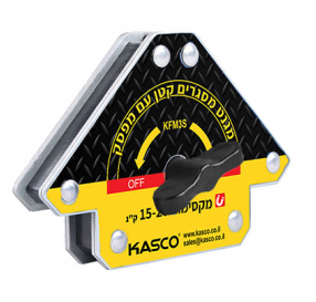 מגנט מסגרים קטן עם מפסק דגם KFM3S