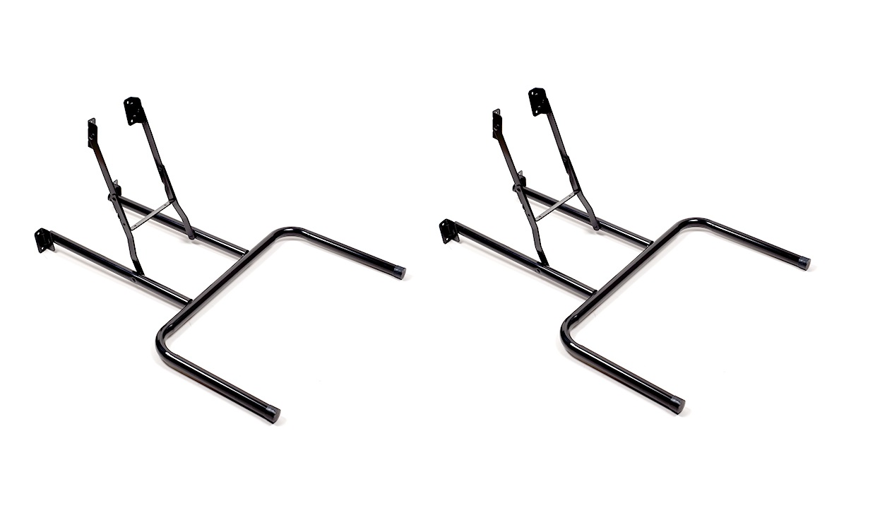 זוג רגלי מתכת מתקפלות לשולחן