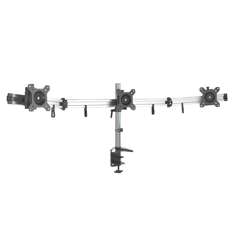 זרוע שולחנית לשלושה מוניטורים דגם MO1