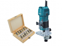 טרימר 3709X מקיטה + סט כרסומים