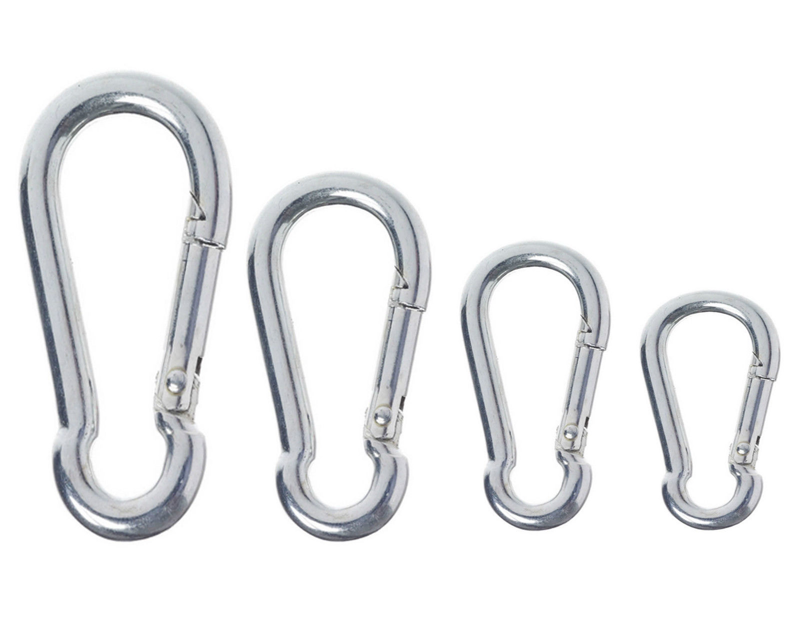 קרבינה מתכת קפיצית במגוון מידות