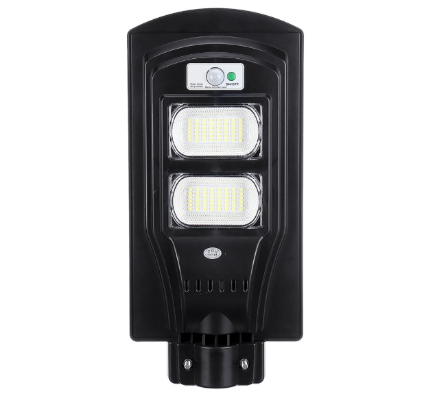 תאורה סולארית + חיישן  + שלט דגם 'סטריט'