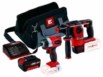 סט מברגת אימפקט + פטישון עוצמתי 18V מנוע ללא פחמים Brushless