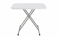 שולחן מתקפל קטן 76/50 ס"מ גובה משתנה